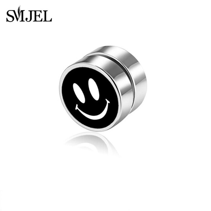 Pendientes Punk con imán fuerte para hombre y mujer, aretes sin perforación, aretes falsos, sin agujero para la oreja, , accesorios de joyería