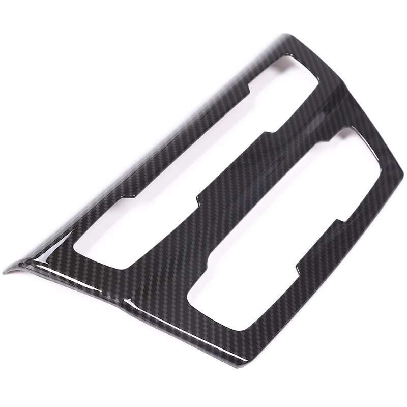 Carbon Fiber Stijl Auto Interieur Center Console Cd Panel Trim Voor X1 F48 Auto Accessoires