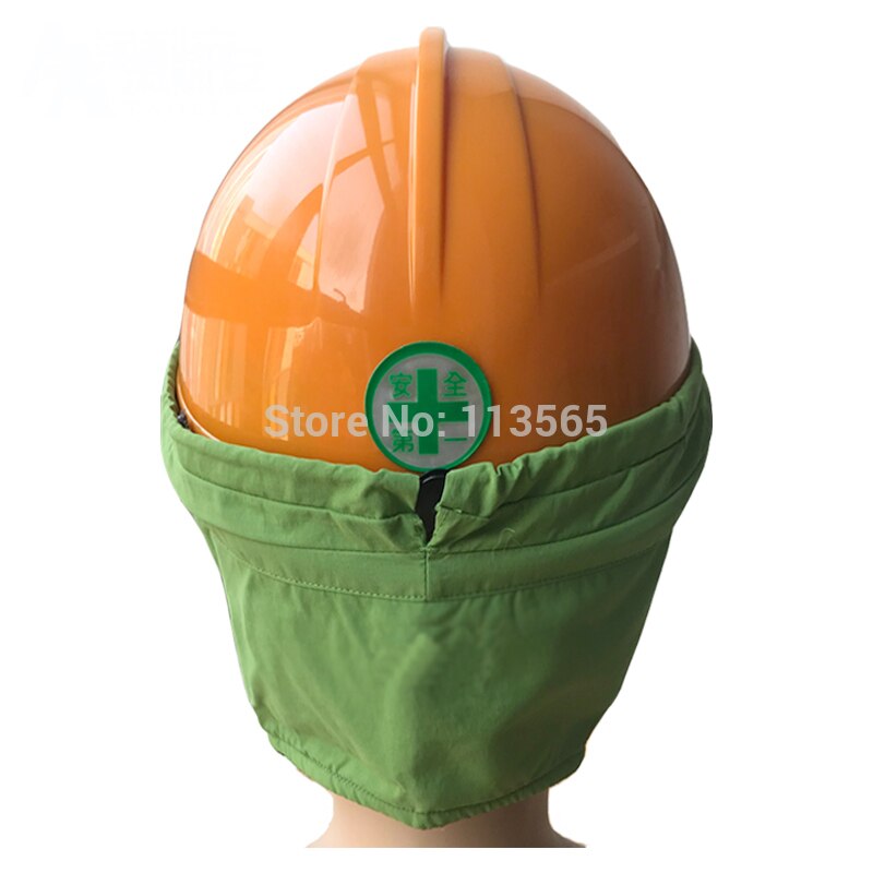 safety helmet cold protection shield