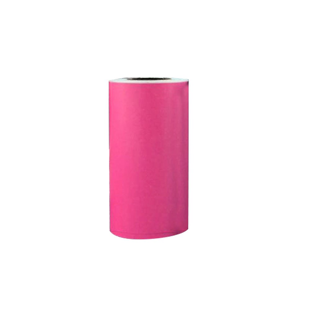 Thermal Printing Paper 57x30mm A6 Self-adhesive Thermal Sticker Printing Paper for Paperang Photo Printer small POS machine: Rose Red