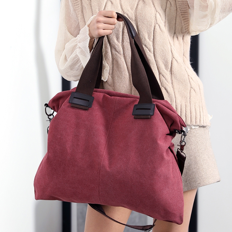 Sac fourre-tout en toile pour femmes sacs à main bolsas feminina dames Messenger sac à bandoulière sac à bandoulière pour femmes sacs à main pour femmes