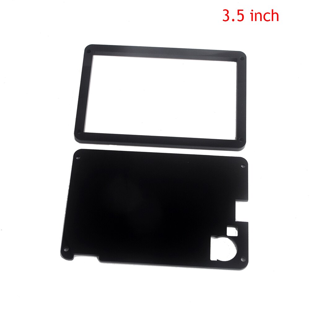 Acryl Zwart Case Voor Nextion Verbeterde Display Module 2.4/2.8/3.2/3.5/4.3/5.0/ 7.0 Inch Acryl Nextion Case: for 3.5inch