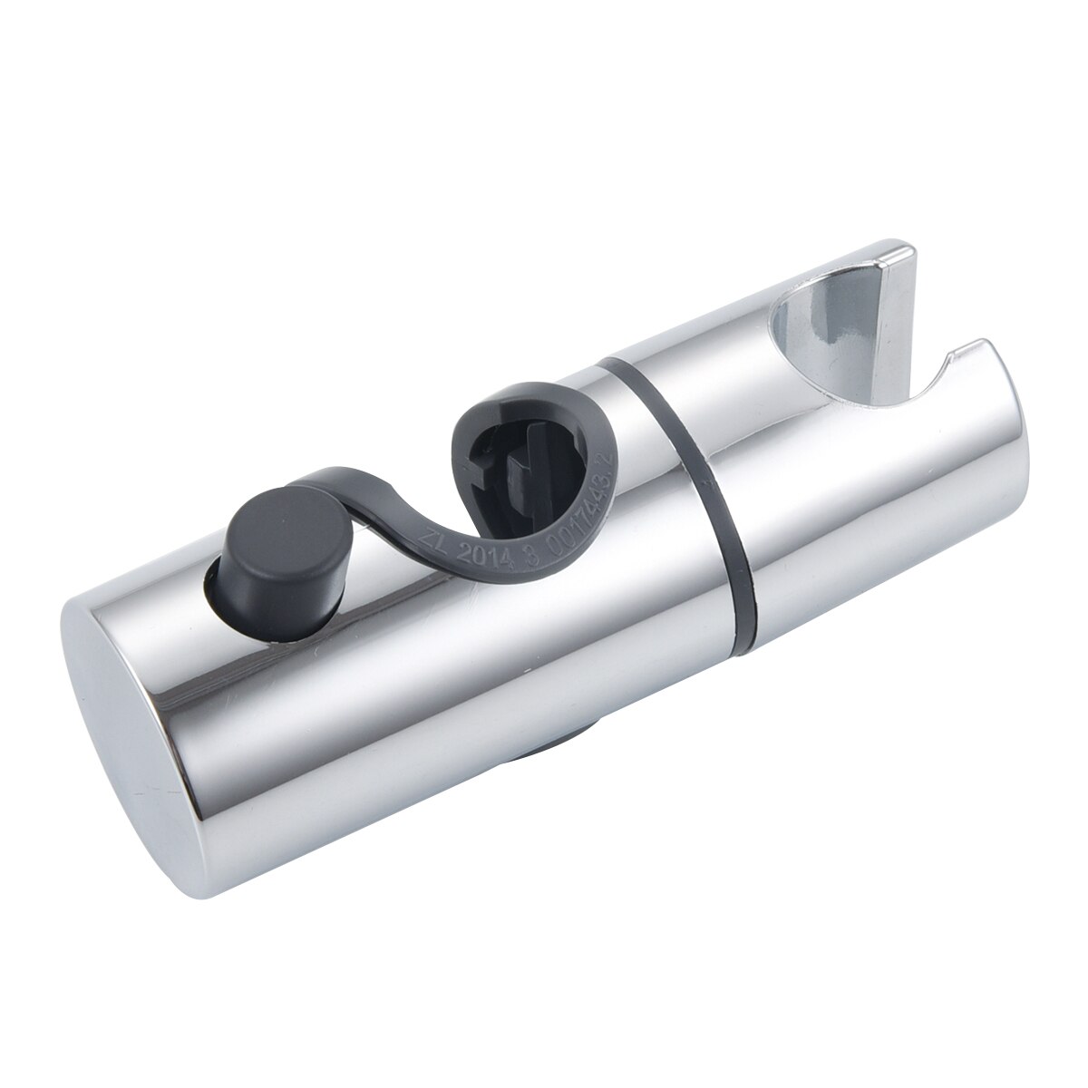 Adjustable Universal Bathroom Shower Head Fitting Slip-on ABS Chrome Shower Rail Holder Shower Bracket Accessories