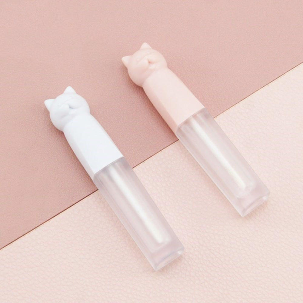 Kitty Leuke Lege Lip Gloss Tube Clear Lip Glazuur Fles Diy Hervulbare Flessen Make Cosmetica Verpakking Container Te