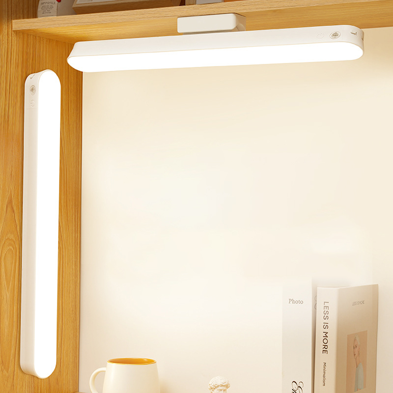 Tafellamp Led Light Bureaulamp Lezen Studie Kantoor Slaapkamer Night Lamp Oplaadbare Traploos Dimmen Nachtkastje Lamp: No Remote Control