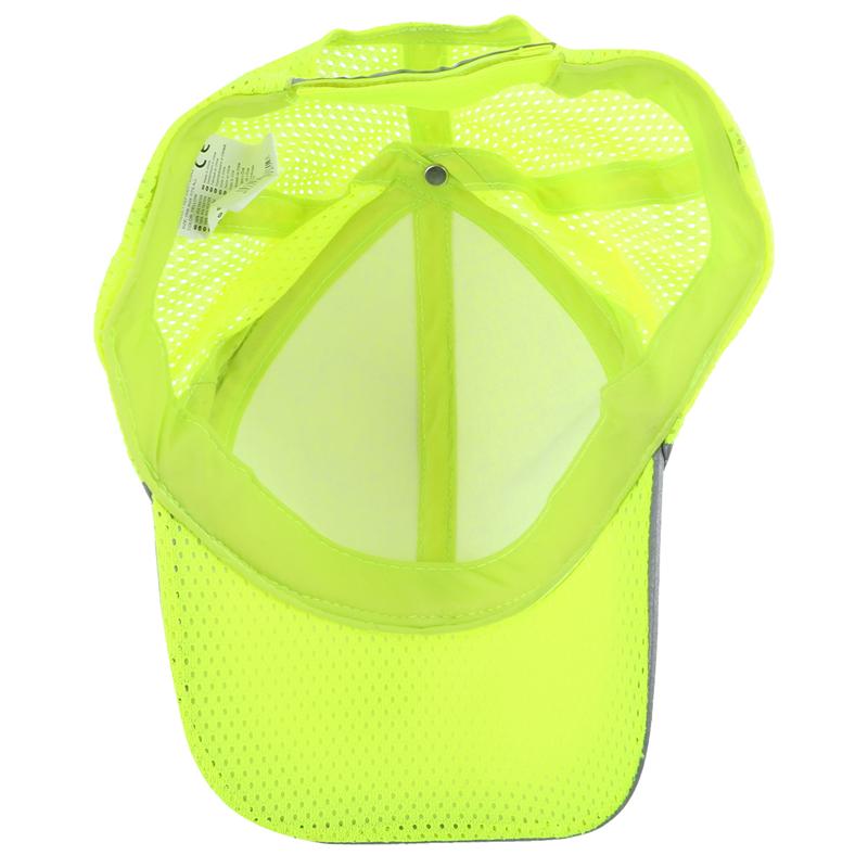 1pc baseball petten met zichtbare reflectie, veiligheidspet voor buiten, baseballpet voor buiten, casual pet voor buiten