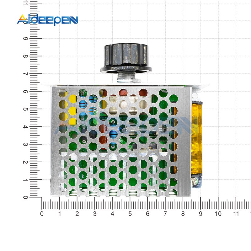Ac 220v 4000w scr elektrisk motor hastighetsregulator spenningsregulator mørkere elektronisk voltregulator mørkere termostatregulator