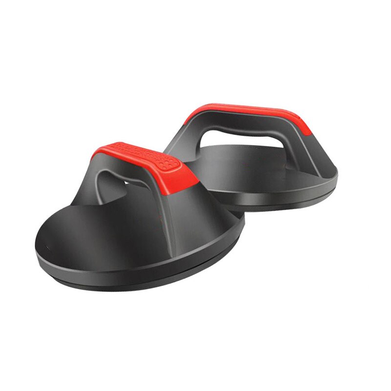 Push-Up Wide Handle Rotating Circular Bracket Comfortable Grip Muscle Training Fitness Accessories Rustproof Push Up Bars: Default Title