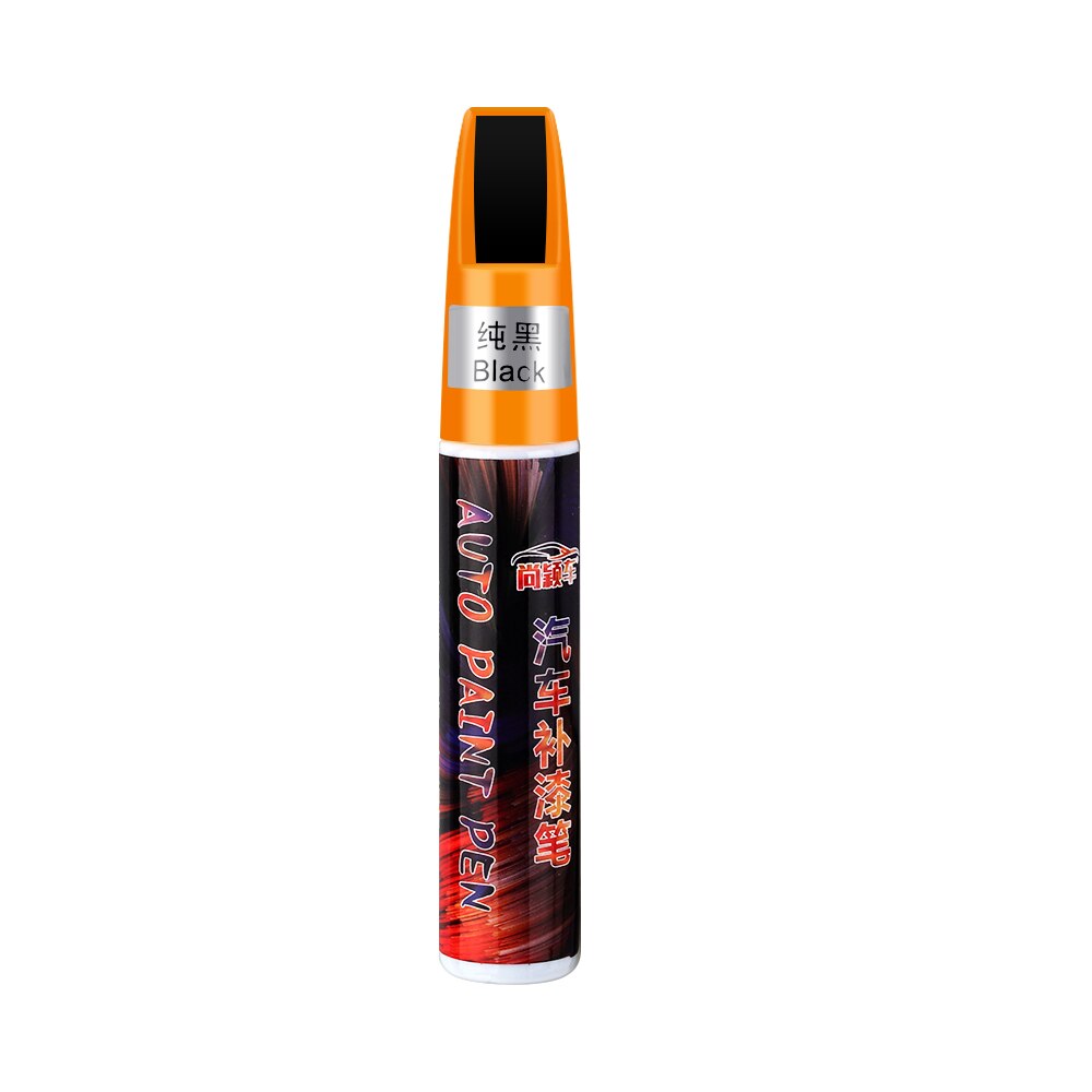 Car Mending Fill Paint Pen Waterproof Repair Painting Scratch Clear Remover for Ford Fiesta Focus Mondeo Ecosport Kuga Focus ST: Black