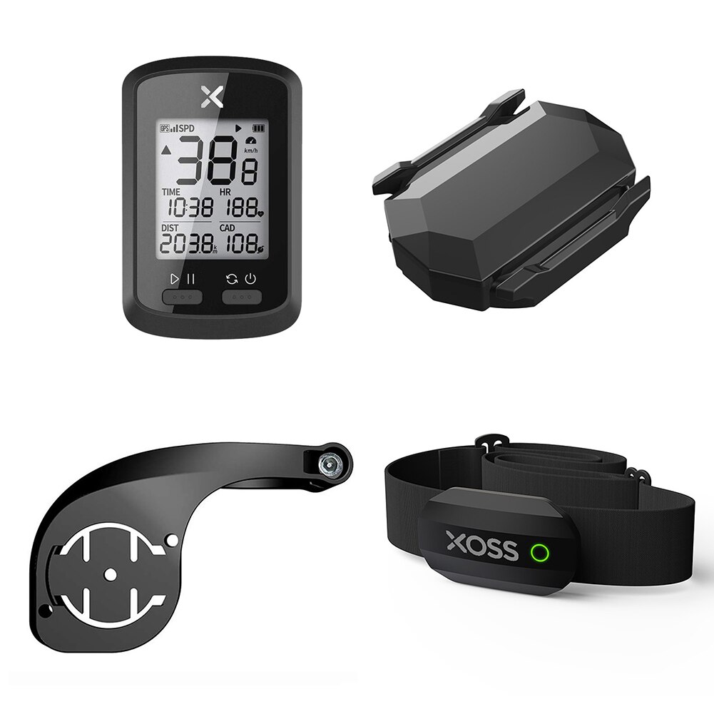 G + Velocimetry Wireless GPS Waterproof Speedometer Road Bike Bluetooth Ant + Waterproof Cadence Bike With Cadence Heart Rate