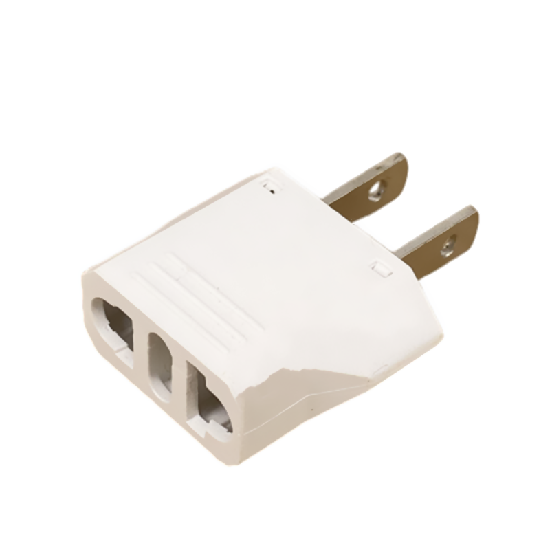 Vs naar eu stekkeradapter korea euro europees eu naar vs amerikaans australië rusland china reisadapter 2 -polige ac-omvormer stekker: Grijs / Ons stekker