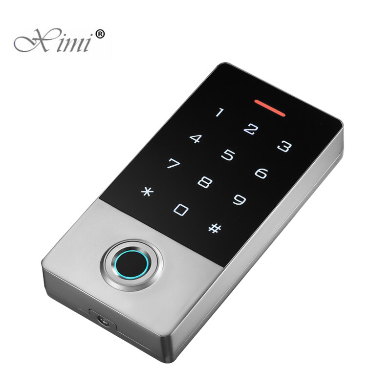 IP68 Wasserdichte WIFI APP Biometrische Fingerprint Access Control TF1 Meatal Alone RFID Karte Tür Access Controller System