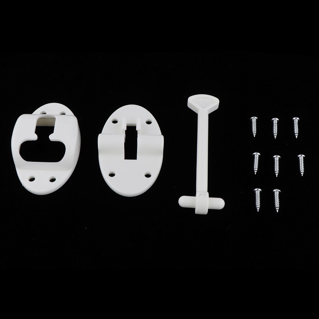 4 inch Standard T-Style RV Camper Trailer Cargo Hatch Door Catch Latch Lock