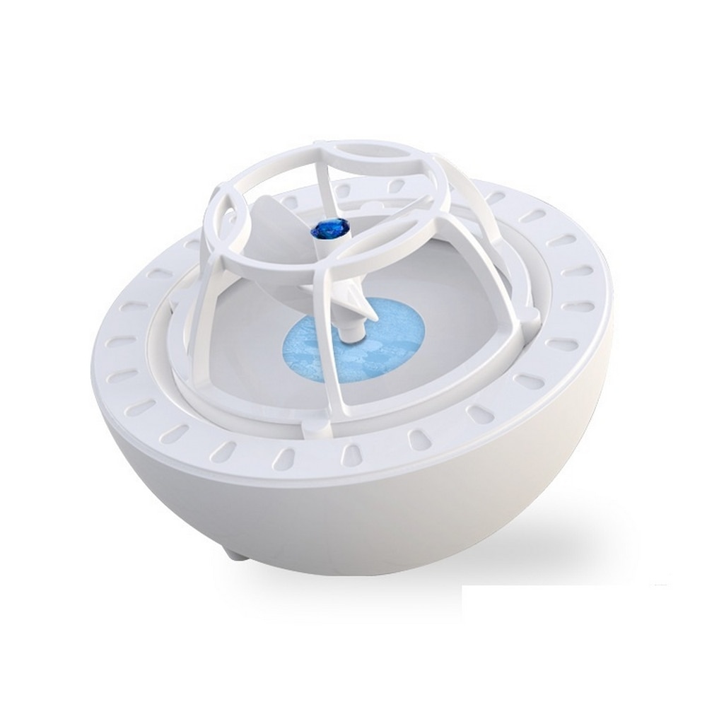 mini lavastoviglie ad ultrasuoni USB ricaricabile ad alta pressione per frutta e verdura lavatrice detergente per lavastoviglie da cucina: blu