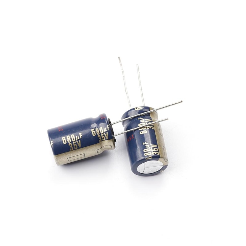 Panasonic Matsushita Electric FC Series 35v 680uf 13mmx20mm Electrolytic Capacitor High Frequency Low Impedance Capacitor