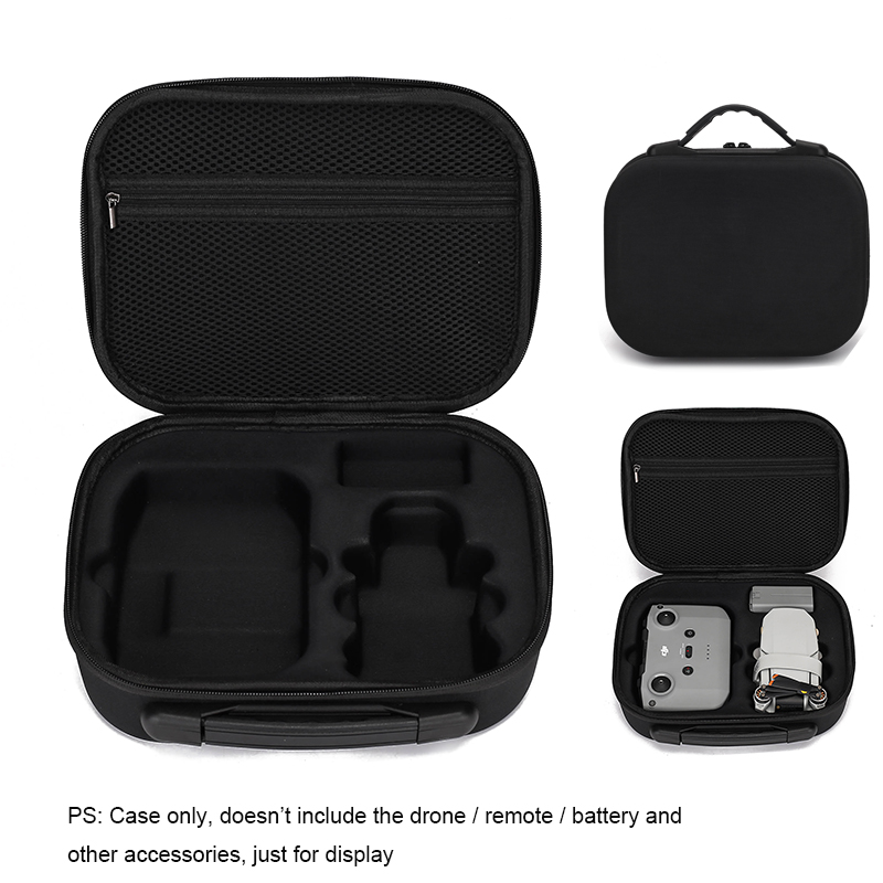 Mini custodia portatile 2 Drone custodia da viaggio impermeabile custodia da viaggio batteria custodia a distanza per accessori DJI Mini 2: MM2B-32-Black