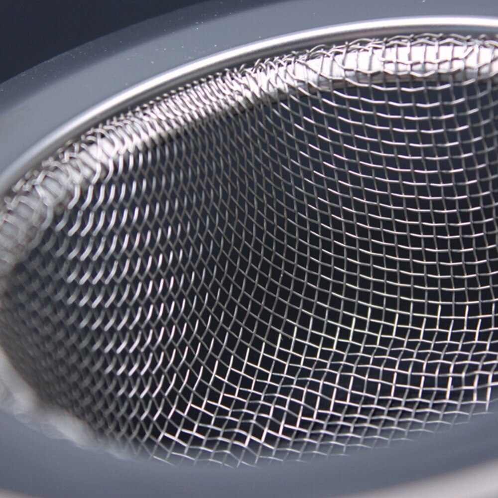 1 PCS Stainless Steel Sink Strainer Bathtub Hair Catcher Stopper Shower Drain Hole Filter Trap Metal Bathroon Kitchen Tools