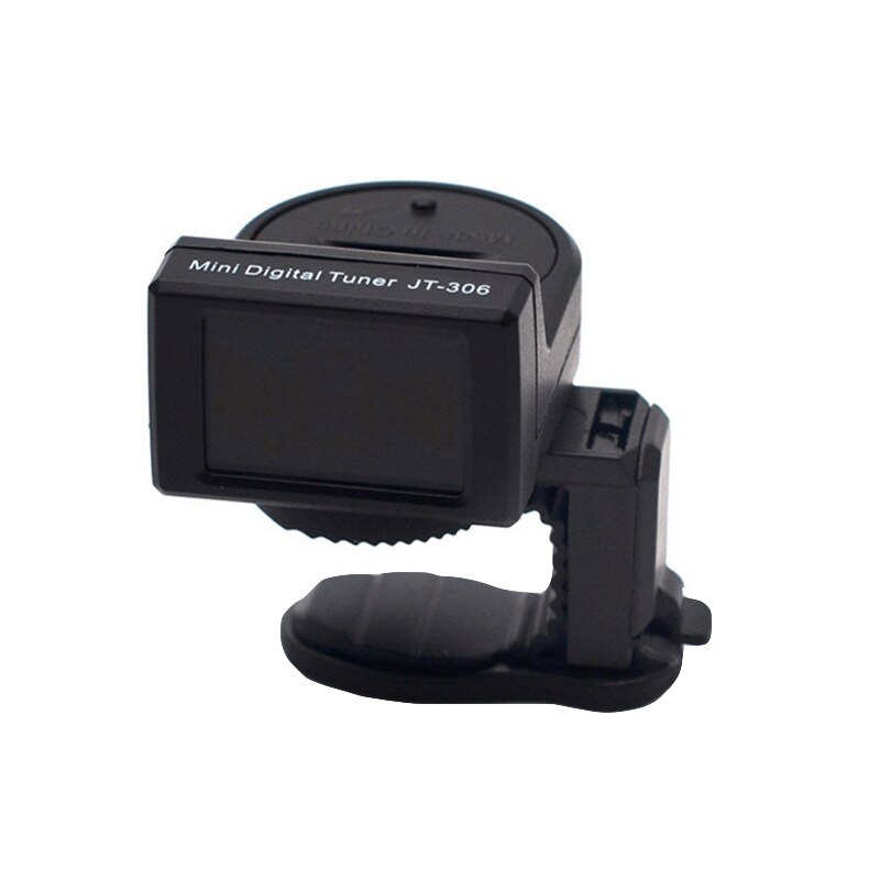 Mini Digitale Gitaar JT-306 Tuner LCD Clip-on Tuner accessoires voor Akoestische Elektrische Gitaar Bas Viool Ukulele