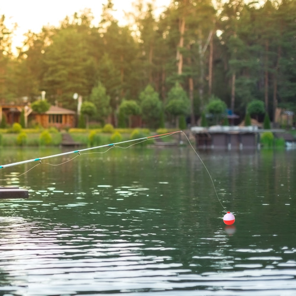 10 pakker plastik trykknap fiskeflåd flyder fisk agn til havfiskeri karpe fiskegrej tilbehør plastik