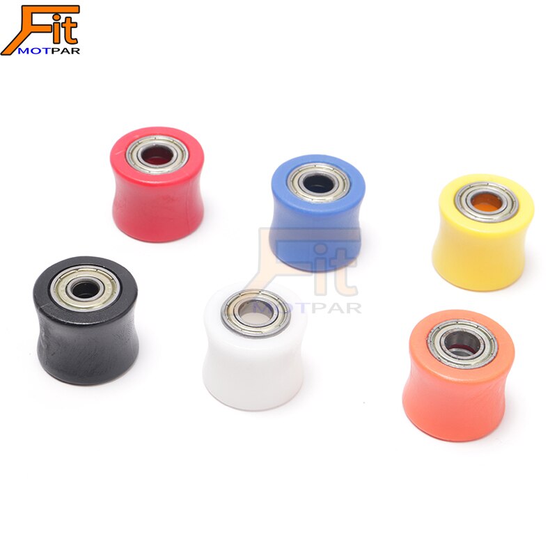 8/10mm concave aandrijfkettingspanner poelie rolgeleider wielgeleider voor dirt street bike motorfiets motorcross