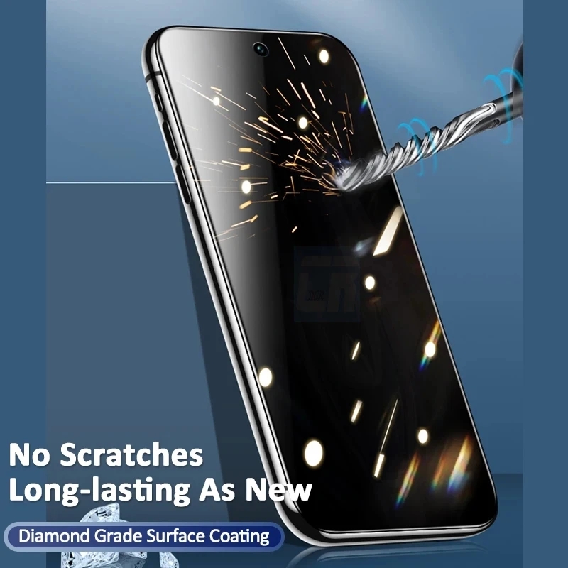 2-4pcs Anti-spy Screen Protector for Tecno Pop 8 7 6 Pro Anti-peep Full Cover Tempered Glass Tecno Pova 6 Neo 4 5 Privacy Film