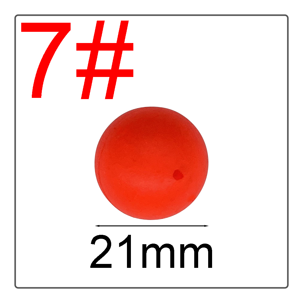 1 # -10 # Boule flottante EPS, boule en mousse, haricots accrocheurs, boule flottante modifiée, bouée sphérique, équipement de pêche, couleurs vives: green