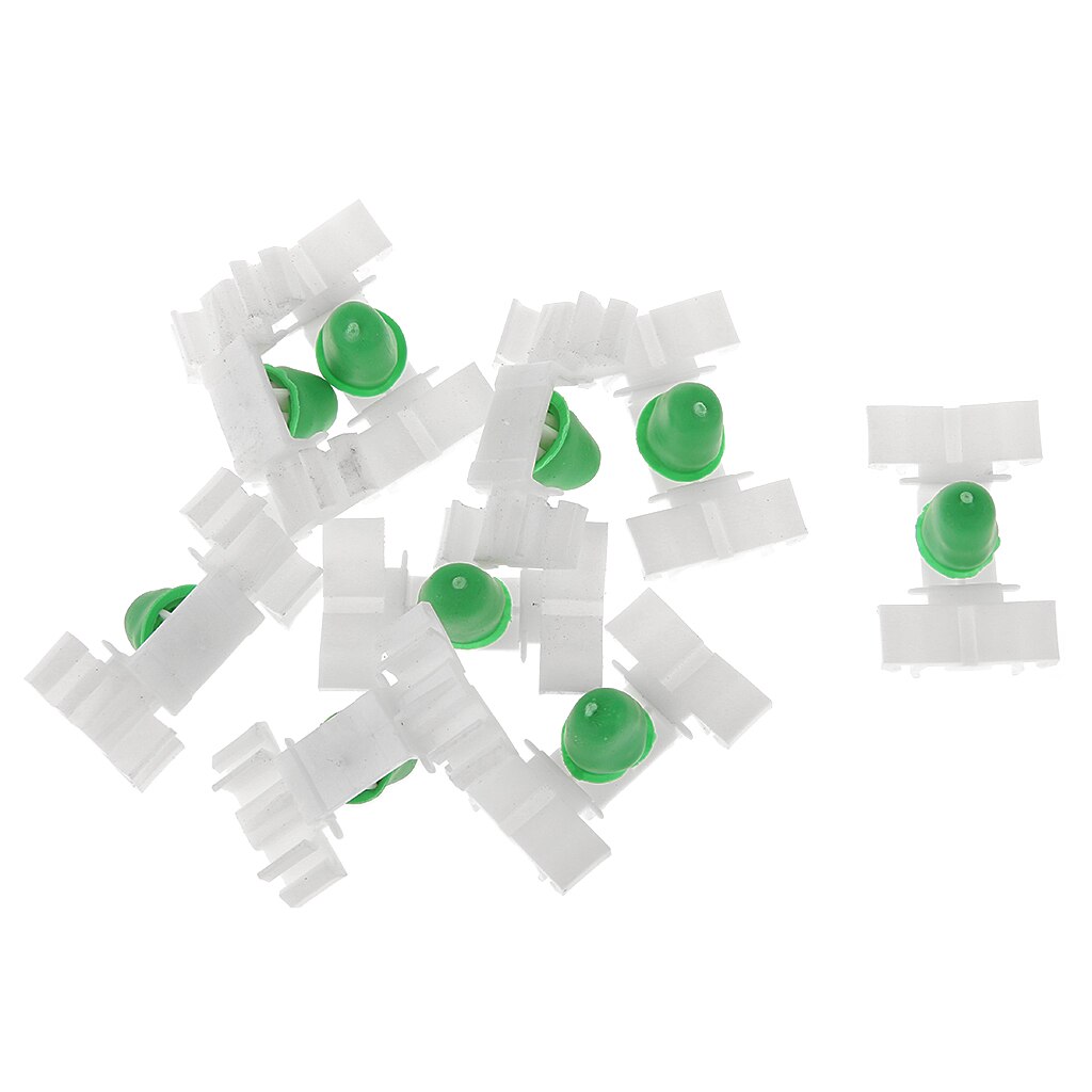 Retenedores de Clips de moldura de puerta lateral para BMW E36 51131960054, 20 unidades