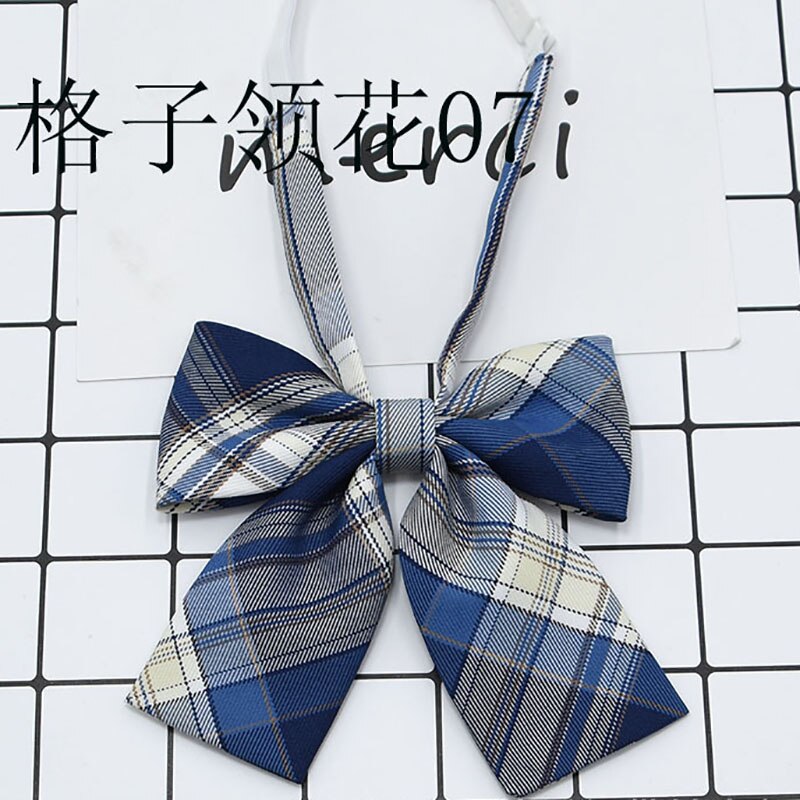 Women&#39;s Plaid Bow Tie Uniform School Uniform College Wind Casual Bow Tie Sailor Suit Bow Tie Adult Plaid Bow Tie Girl Bow Tie: 07