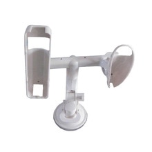 Plastic vliegtuig vliegtuig controller standaard voor nintendo wii vliegspel