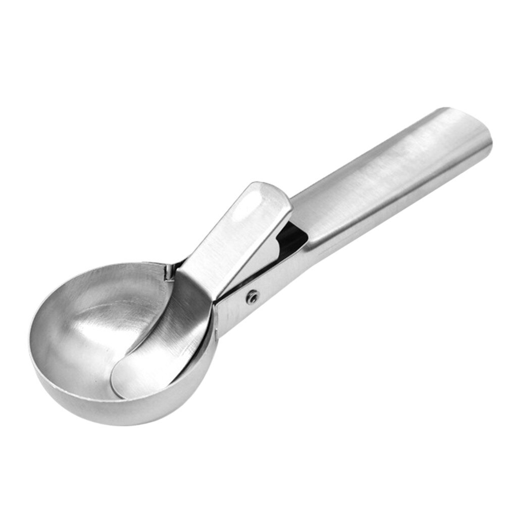 Stainless Steel Ice-cream Scoop With Comfortable Anti-freeze Handle Ice Cream Scoop Home Multi Dessert Spoon Watermelon Spoons