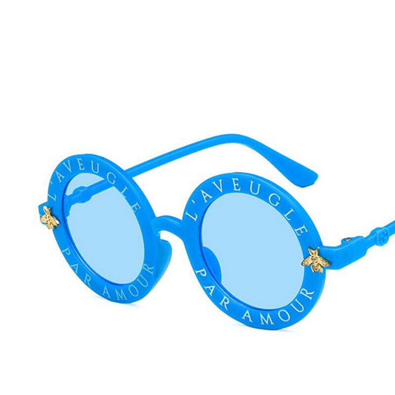 Steampunk Cartoon Kinderen Zonnebril Jongens Meisjes Luxe Vintage Kinderen Zonnebril Ronde Zonnebril Oculos Feminino Accessoires
