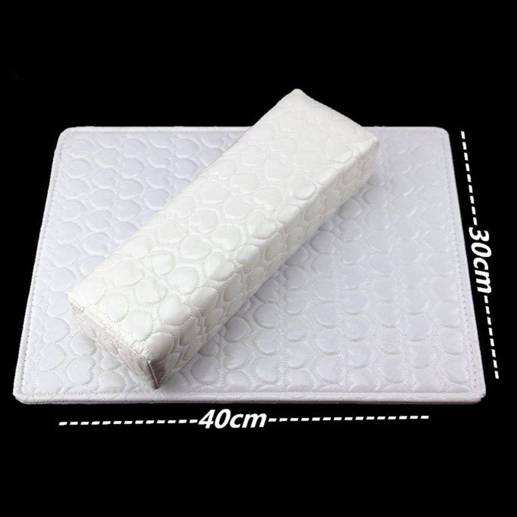 Siliconen Hand Kussen Anself Nail Art Tafel Mat Houder Pad Wasbare Opvouwbare Arm Rest Kussen Manicure Tool: Default Title
