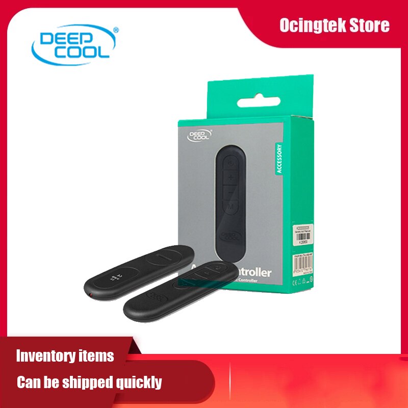 Deepcool CPU fan remote control ARGB remote control wireless lighting controller suitable for RGB lighting automatic adjustment