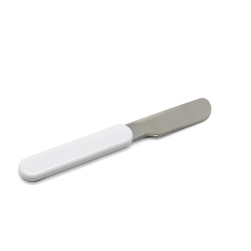 Aldult-cubiertos de sublimación para niños, vajilla de acero inoxidable, vajilla de estilo occidental, cuchillo blanco, tenedor y cuchara: Knife(For Aldult)