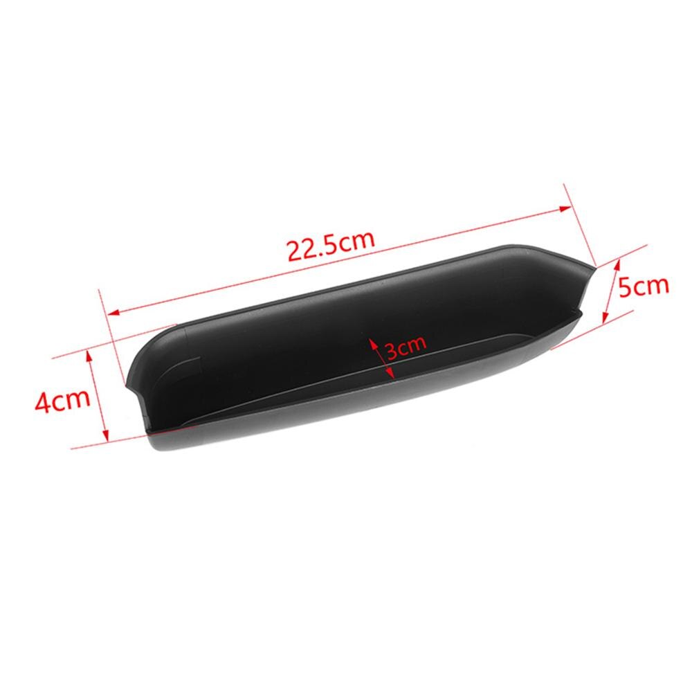 Organizador para barras de armazenamento, para jeep renegade 2015 2016 2017 2018 2019 grabtray, co-piloto, caixa interior acessórios: Default Title