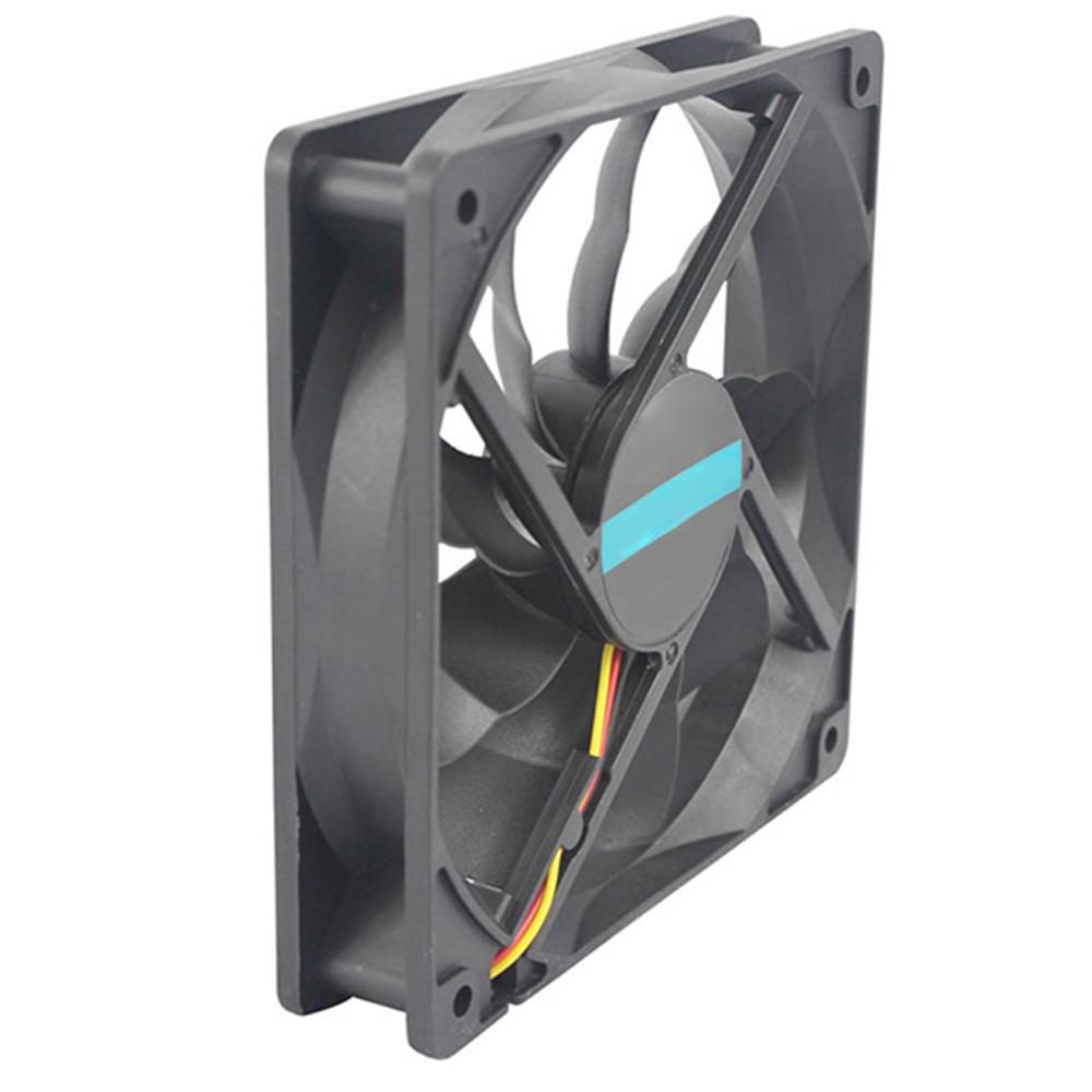 120mm Computer Case Fan Ultra Silent Quiet Cooling Fan PC Cooler Fan DC 12V Quiet Cooler Radiator for Computer PC Case