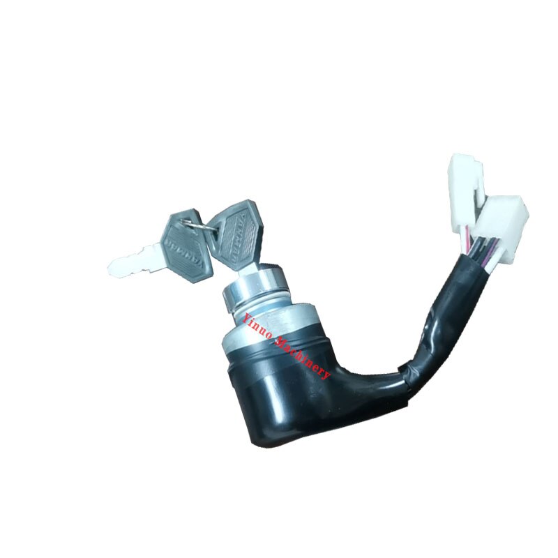 Interrupteur d&#39;allumage pour moteur Yanmar VIO17, 20, 25, 30, 35, 55, avec clé de démarrage