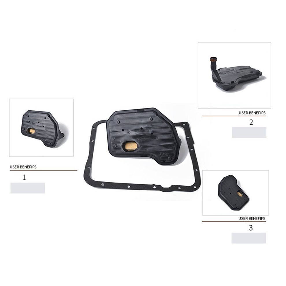 Autofilter voor chevrolet hummer transmissiefilter auto-onderdelen slijtvast praktisch