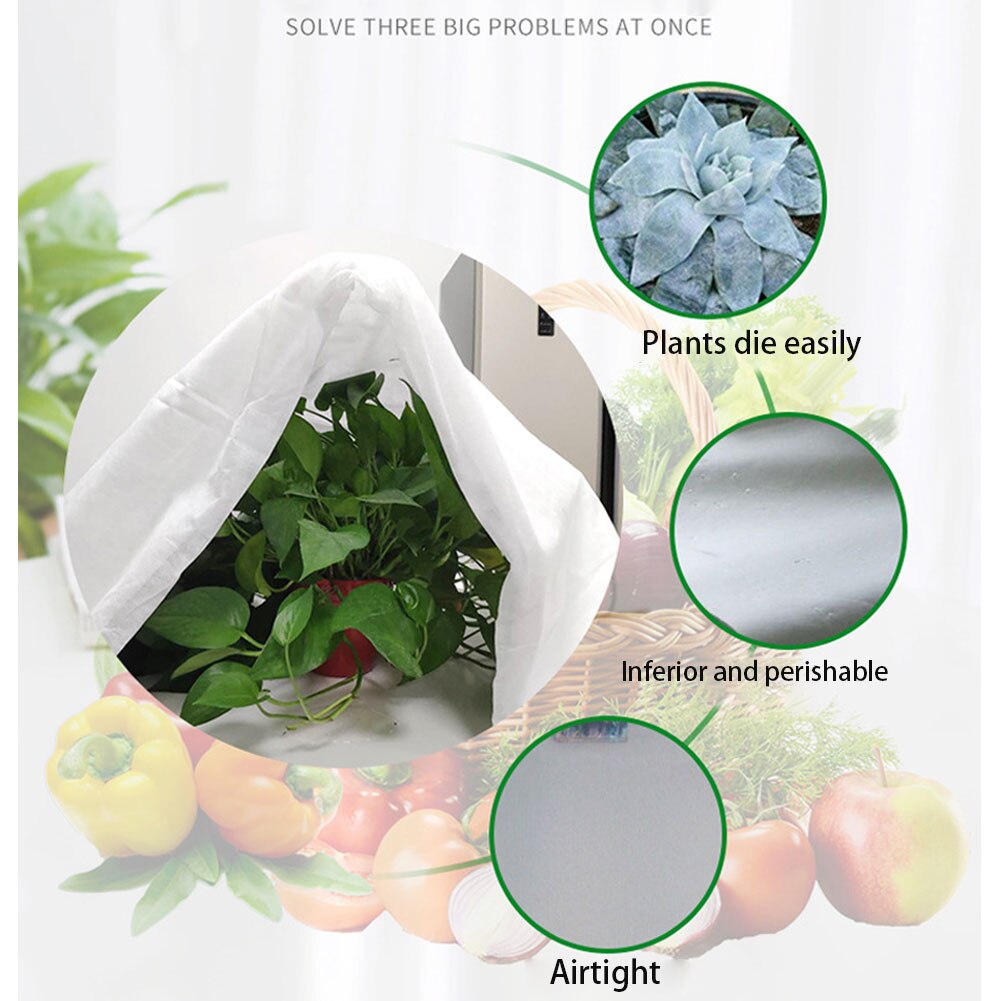 Plant Cover Non-Woven Fabric Antifreeze Cloth Seedling Garden Protector For Winter Freeze-Proof Cold-Proof And Heat Preservation