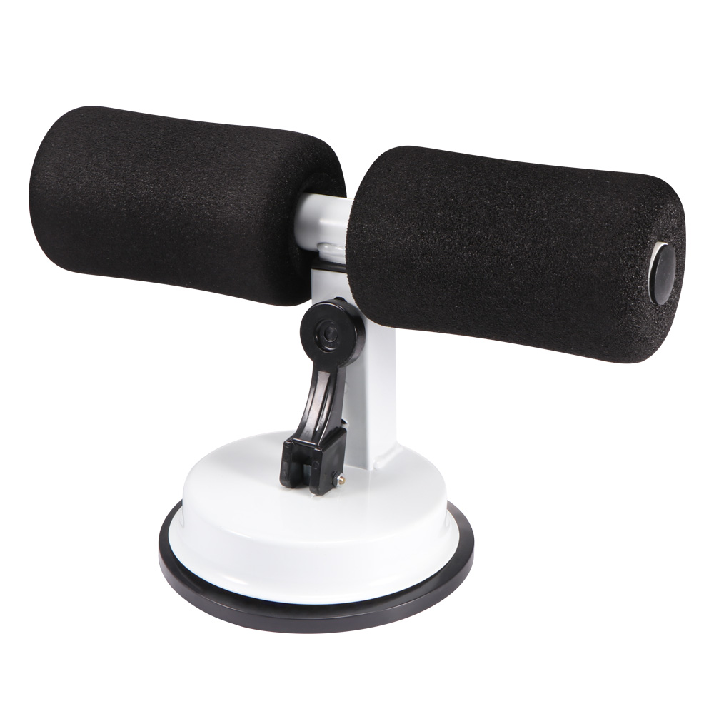 Fitshaper Fitness Abdominal Self-Suction Sit Up Bars Stand Fitness Equipment Abdominal Core Strength Home Gym Muscle Training: black and white