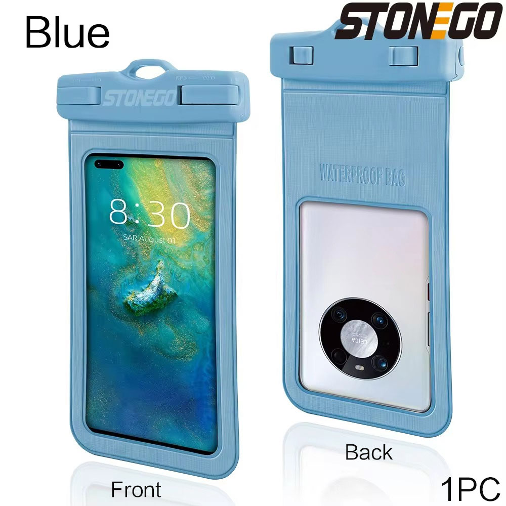 Waterproof Swimming Bag Ski Drift Diving Shoulder Waist Pack Bag Underwater Cell Phone Bags Case Cover for Beach Boat Sports