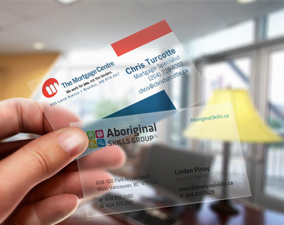 PVC business card transparent card, 0.38mm Thickness, Top quality, Best Price