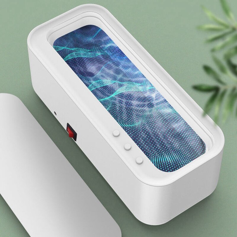 Ultrasonic Cleaner USB Multi-Function 3-Speed Thermostat Makeup Tools Jewelry Cleaner Glasses Cleaning Box