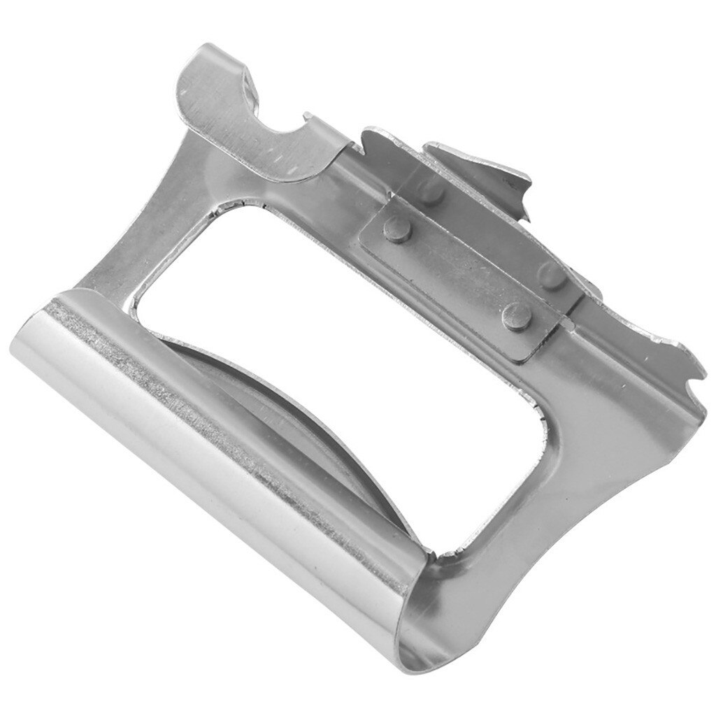 Safe Easy Manual Metal Can Opener Side Cut Manual Can Opener Steel Ergonomic Manual Can Opener Kitchen Tools: Default Title