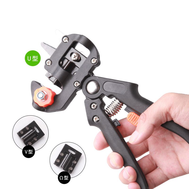 Grafting Pruner 1 Set Garden Grafting Tool Branch Cutter Secateur Pruning Plant Shears Fruit Tree Grafting Scissor