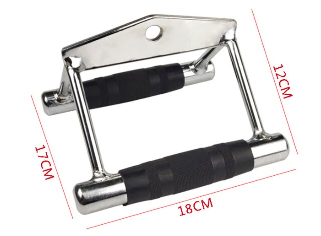 V-shaped handle big bird fitness equipment sitting posture rowing back strength training T bar rowing handle: 4