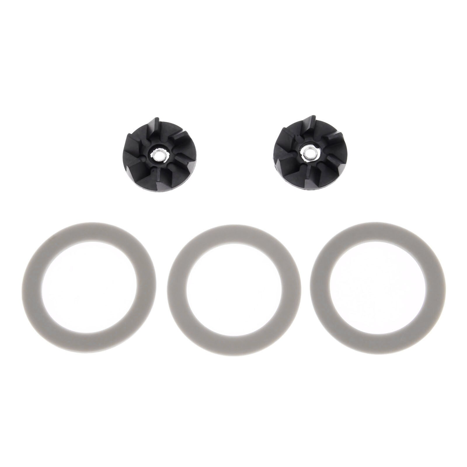5pcs/kit Blender Rubber Drive Clutch+ Sealing Gasket Rings fits for Hamilton Beach/Cuisinart Blenders Replace Number 990035800