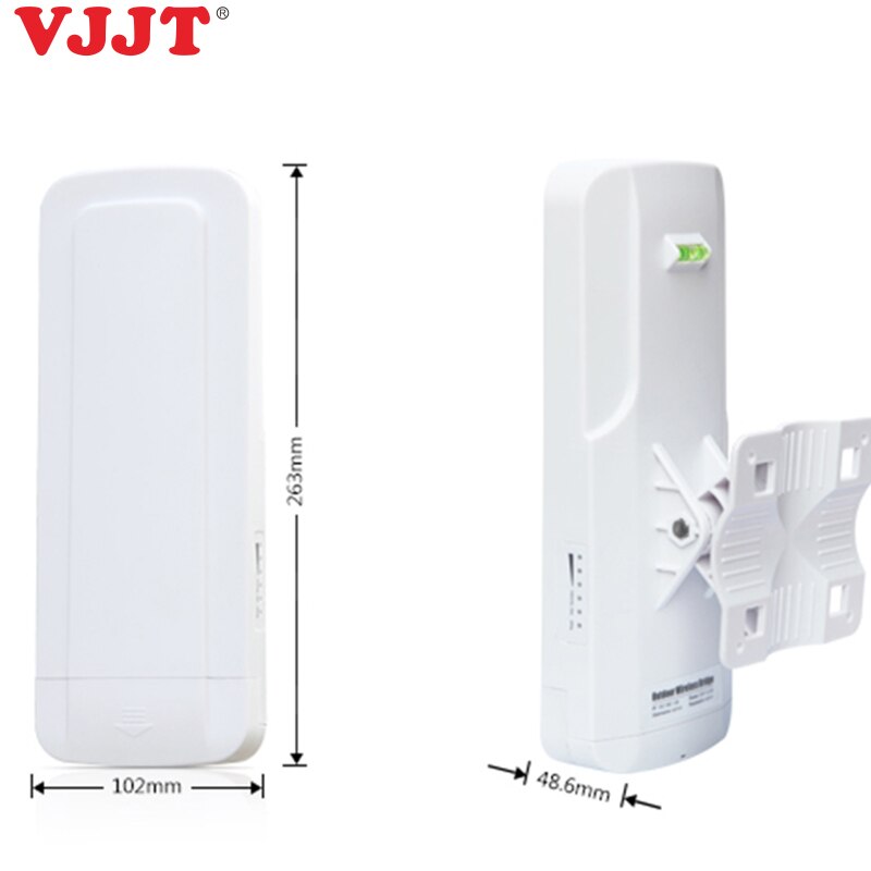 VJJT ホット販売 1 ポート 16dbi アンテナ 300 150mbps 簡単インストールアクセスポイントをポイントツーポイントのために cpe ポイントリンク PTMP カメラ