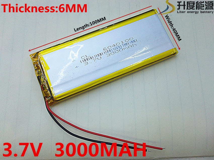 Batería de 3,7 V 3000mAh GSP872693 Paquete de bate... – Grandado