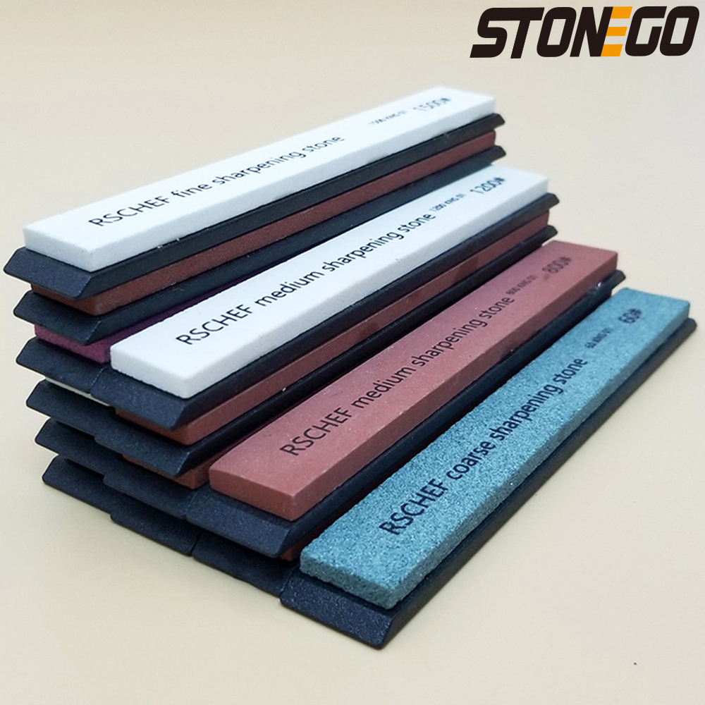 Stonego Messenslijper Slijpen Professionele Steen Vaste Slijpsteen Wetsteen Water Voor Keukengereedschap